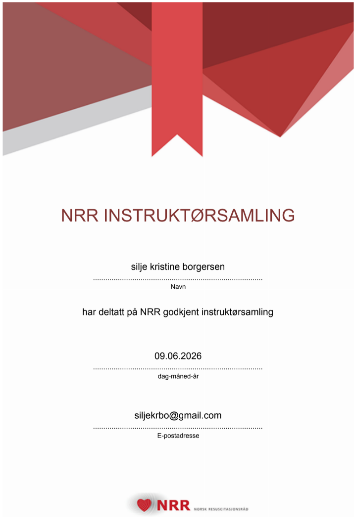 Samling-kurs sertifisering